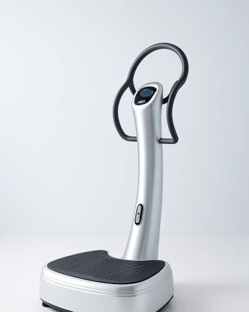 Power Plate whole-body vibration platformu — klinik ortamda kas aktivasyonu