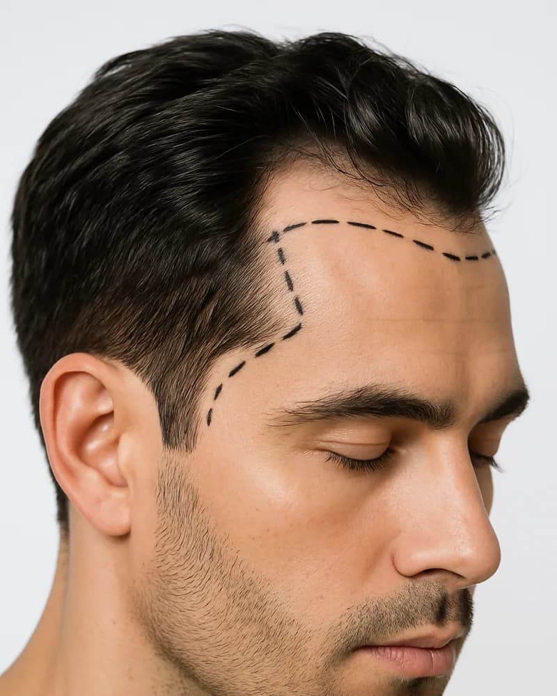 Safir FUE hairline design — Safir FUE