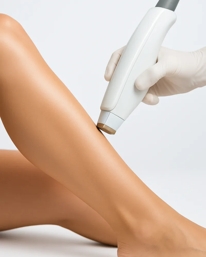 Bacak lazer epilasyon handpiece — lazer epilasyon